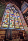 Stained glass window